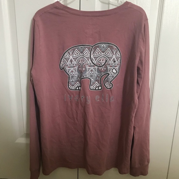 Ivory Ella Mosaic Tee - Picture 2 of 3